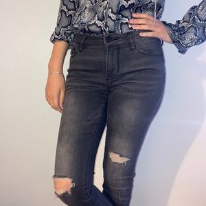 Armani Exchange Skinny Ripped jeans